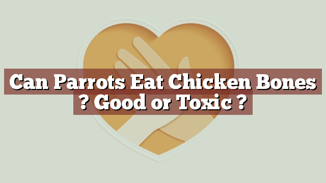 Can Parrots Eat Chicken Bones ? Good or Toxic ?