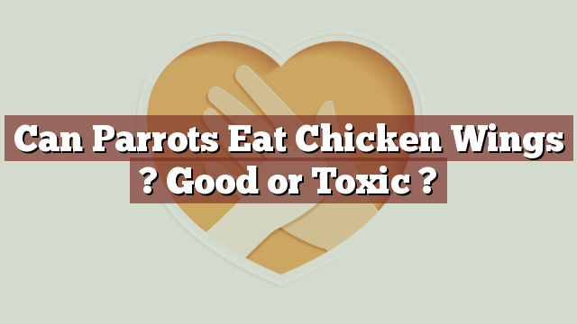 Can Parrots Eat Chicken Wings ? Good or Toxic ?