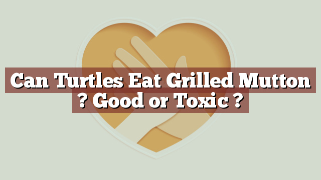 Can Turtles Eat Grilled Mutton ? Good or Toxic ?